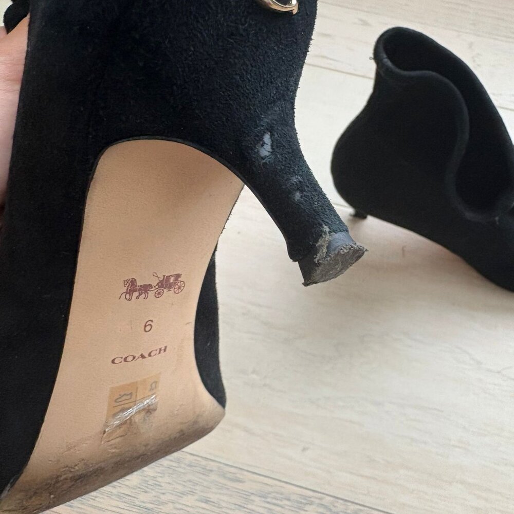 Suede Sock Booties - Picture 3 of 4